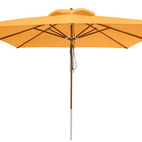 Anndora sonnenschirm holz - sonnenschirm,